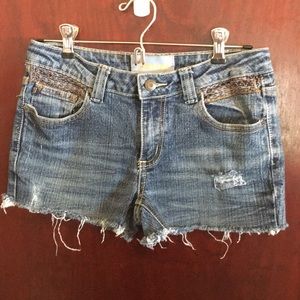 Denim shorts- size 5!